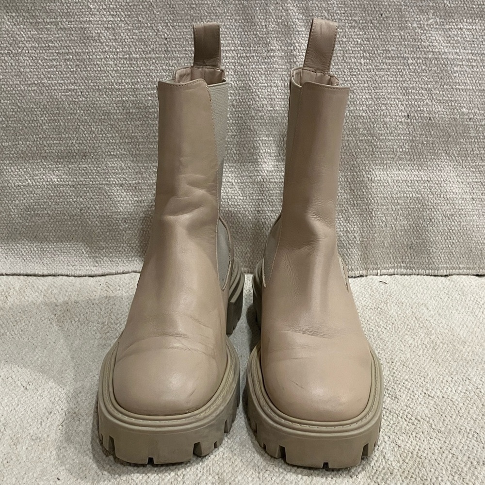 Zara Women’s size 38 dusty rose Combat Boots